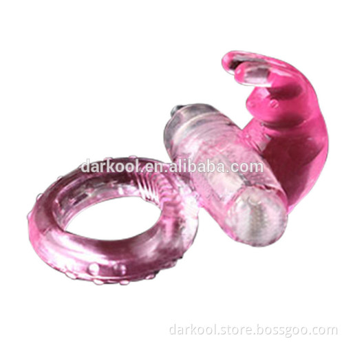 DC018/Powerful Male Sex Product Vibrating Rabbit Cock Rings Vibrator for men